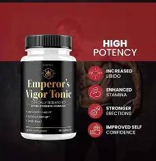 Vigor Tonic nerve support supplement bottle and capsules